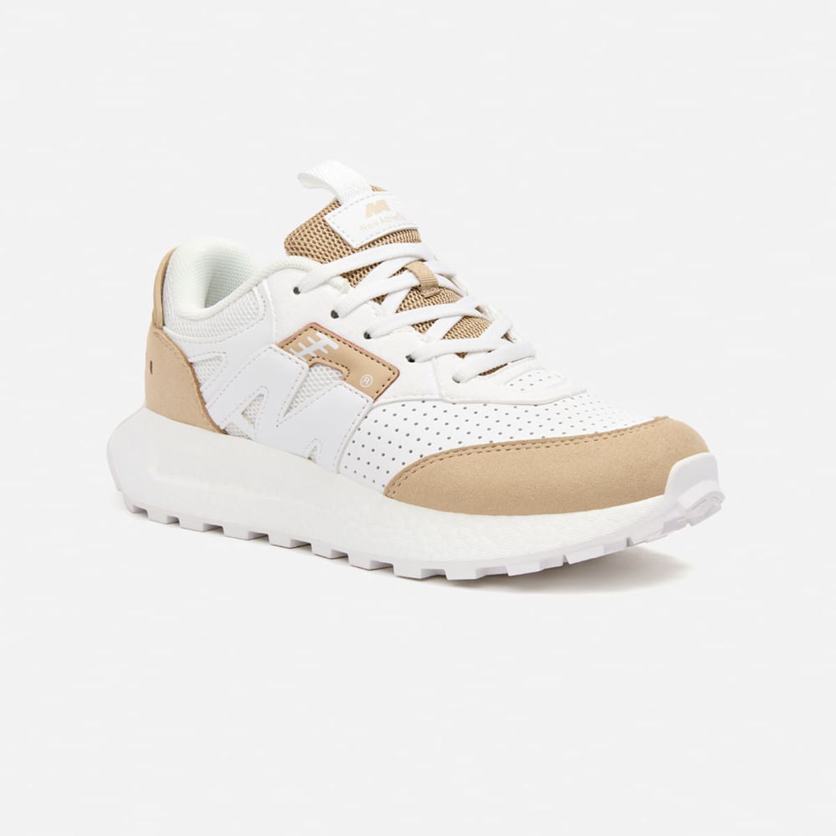 NEW ATHLETIC - Zapatillas New Athletic Lifestyle Dynamic154 Crema Con Beige Mujer