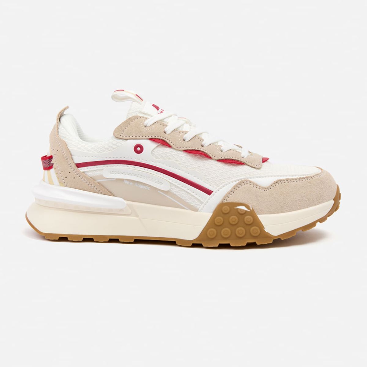 NEW ATHLETIC - Zapatillas New Athletic Lifestyle Rubbing159 Crema Con Beige Hombre