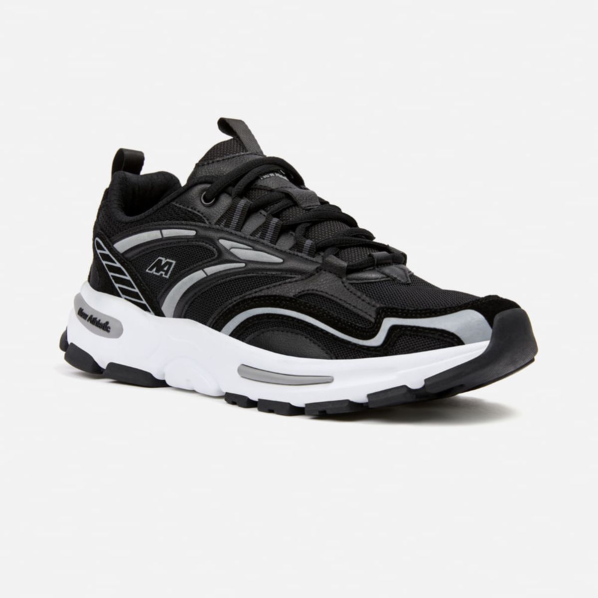 NEW ATHLETIC - Zapatillas New Athletic Lifestyle Chunky161 Negro Con Gris Hombre