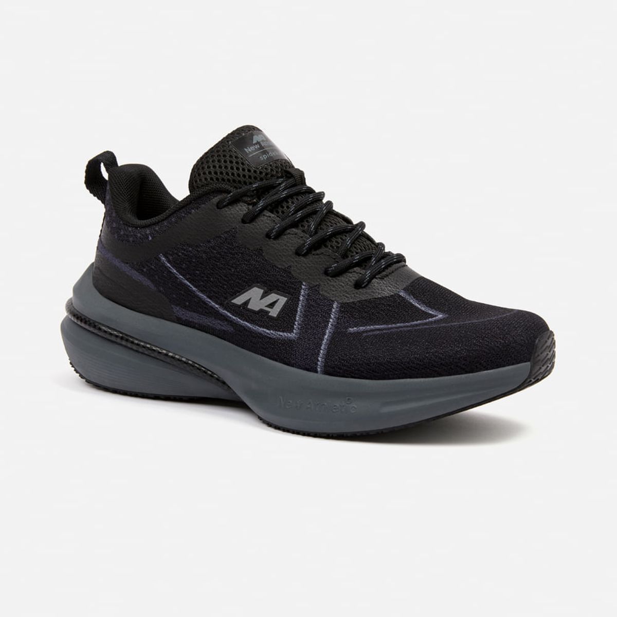NEW ATHLETIC - Zapatillas New Athletic Running Spoom113 Negro Con Plomo Hombre