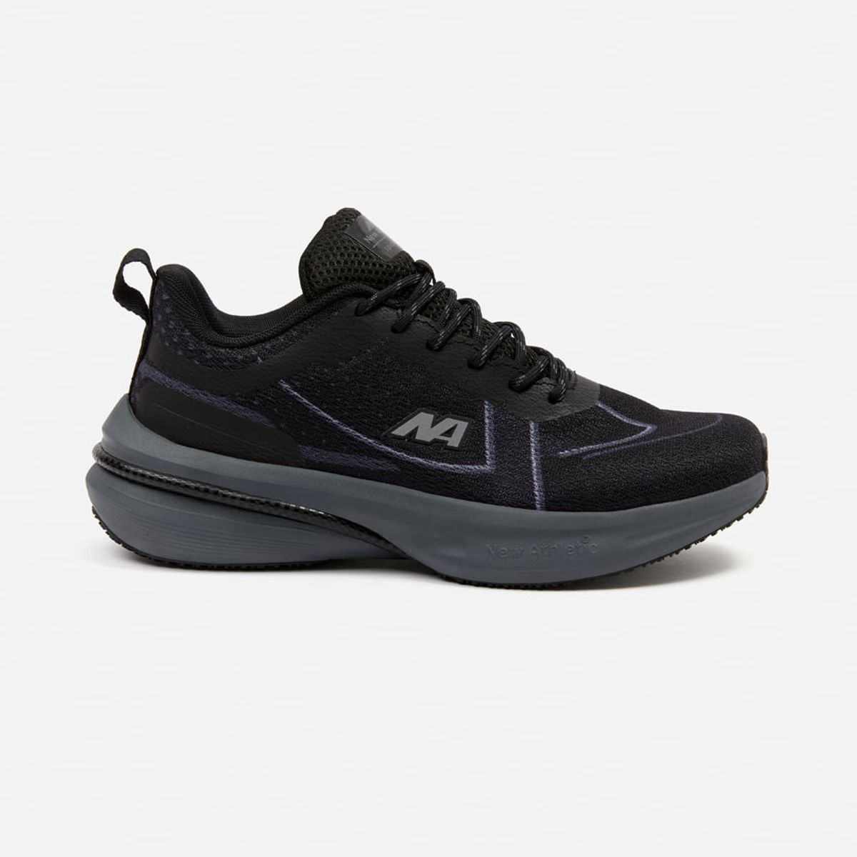 NEW ATHLETIC - Zapatillas New Athletic Running Spoom113 Negro Con Plomo Hombre