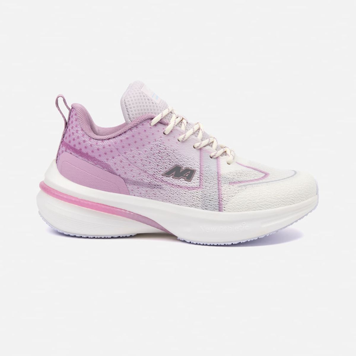 NEW ATHLETIC - Zapatillas New Athletic Running Spoom113 Blanco Con Lila Mujer