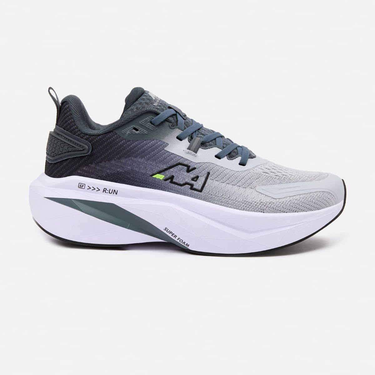NEW ATHLETIC - Zapatillas New Athletic Running Foam115 Gris Con Plomo Hombre