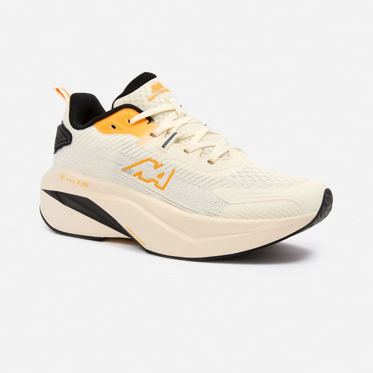 NEW ATHLETIC - Zapatillas New Athletic Running Foam115 Crema Con Negro Hombre