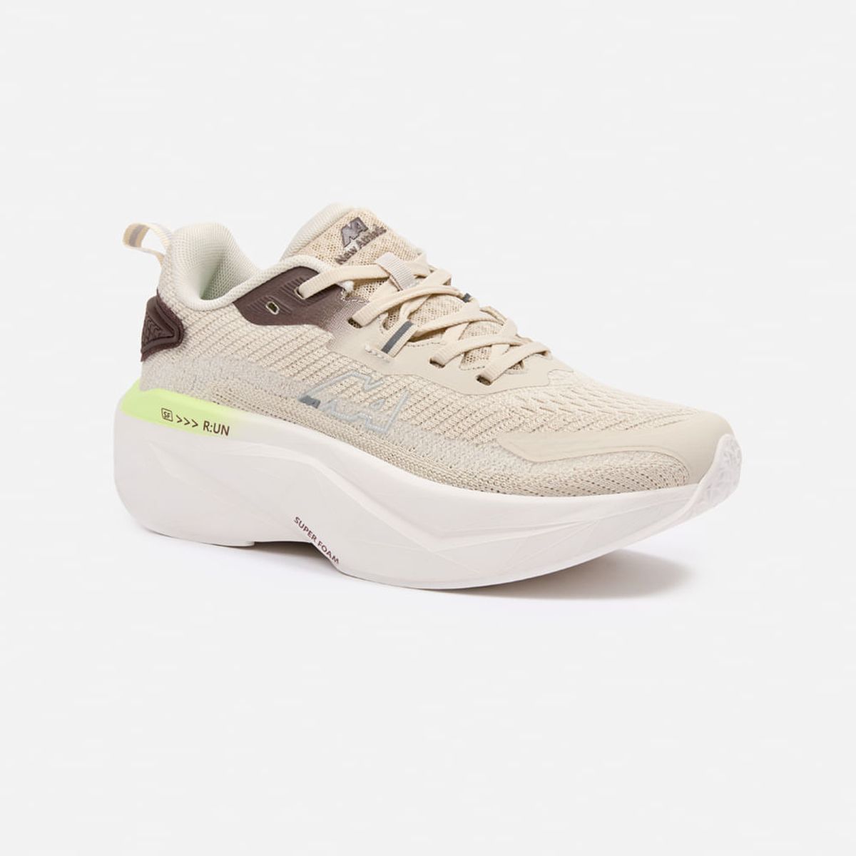 NEW ATHLETIC - Zapatillas New Athletic Running Foam115 Beige Con Marrón Mujer