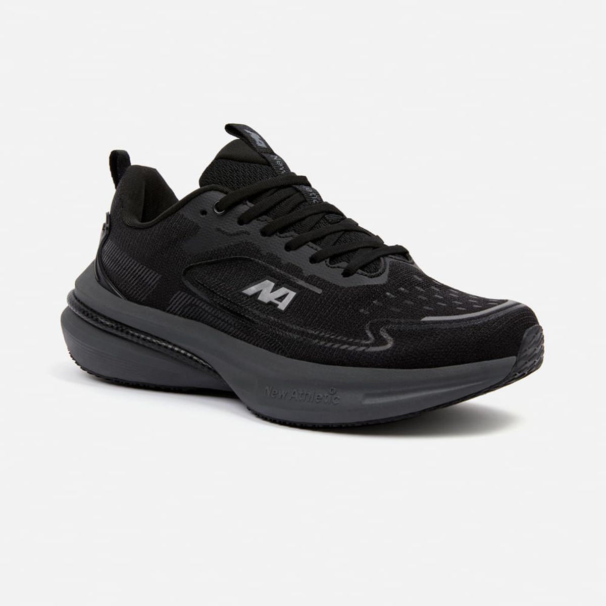 NEW ATHLETIC - Zapatillas New Athletic Running Spoom117 Negro Con Plomo Hombre