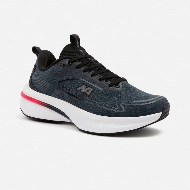 NEW ATHLETIC - Zapatillas New Athletic Running Spoom117 Plomo Con Negro Hombre