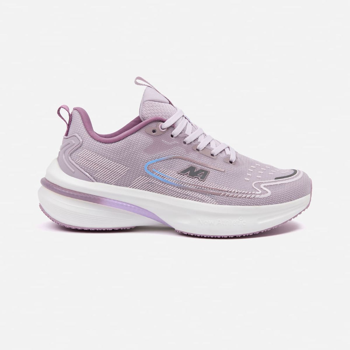 NEW ATHLETIC - Zapatillas New Athletic Running Spoom117 Lila Con Celeste Mujer