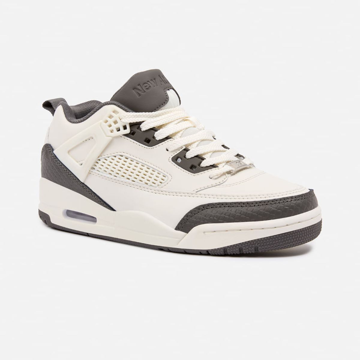 NEW ATHLETIC - Zapatillas New Athletic Skateboarding Flats61 Crema con Plomo Hombre