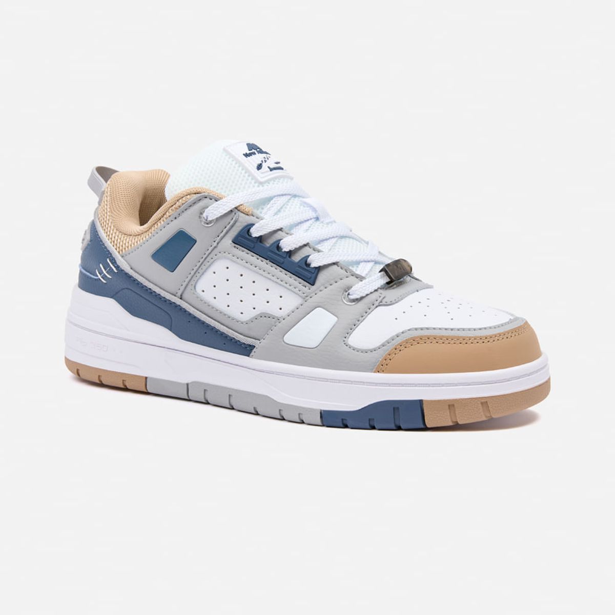 NEW ATHLETIC - Zapatillas New Athletic Skateboarding Square64 Blanco Con Azul Hombre