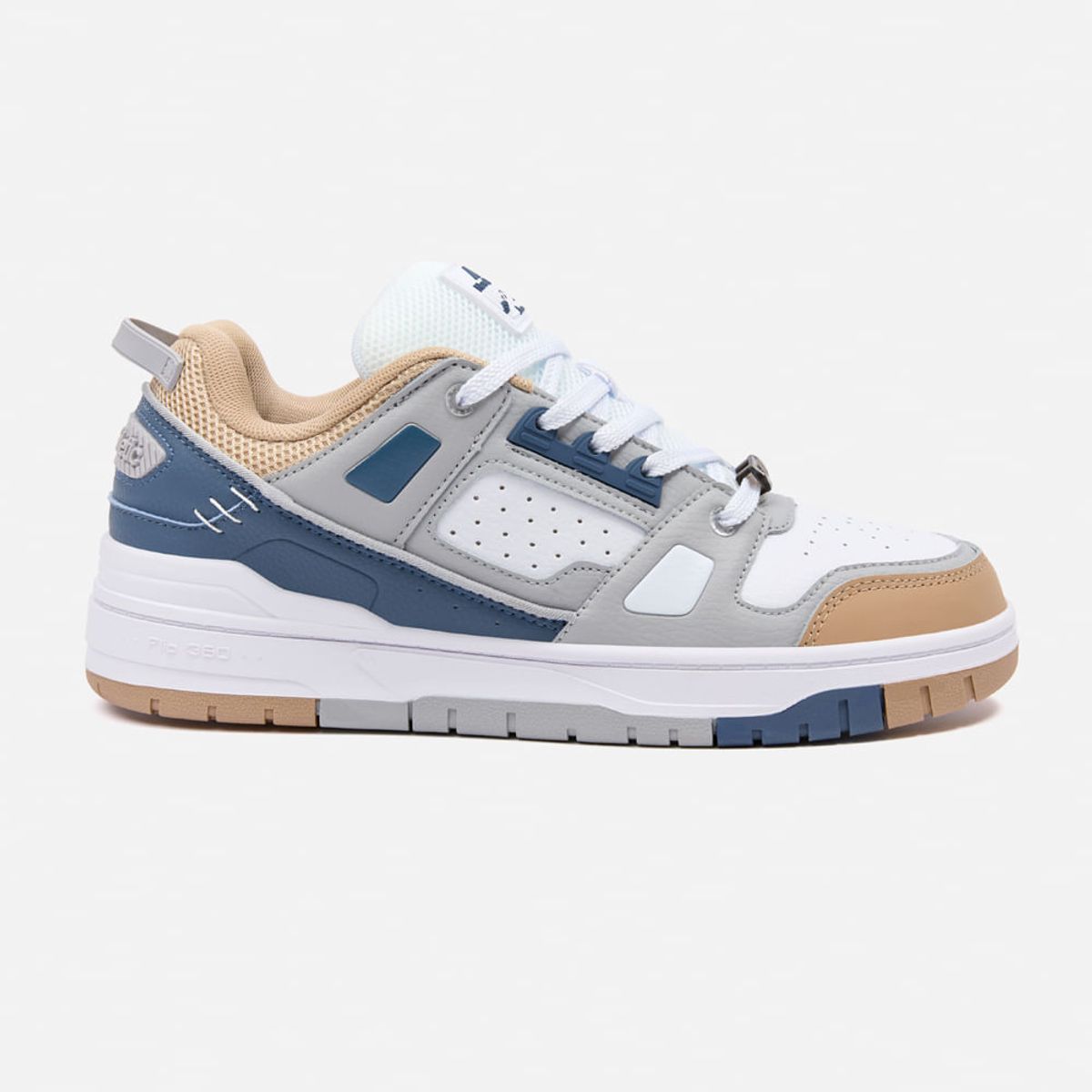 NEW ATHLETIC - Zapatillas New Athletic Skateboarding Square64 Blanco Con Azul Hombre