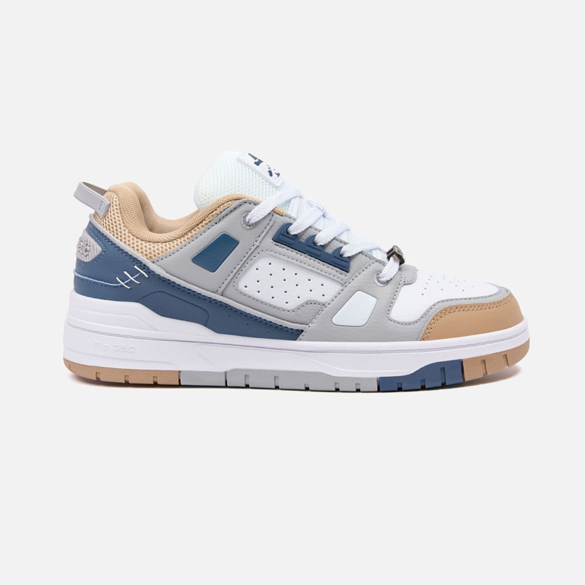 NEW ATHLETIC - Zapatillas New Athletic Skateboarding Square64 Blanco Con Azul Mujer