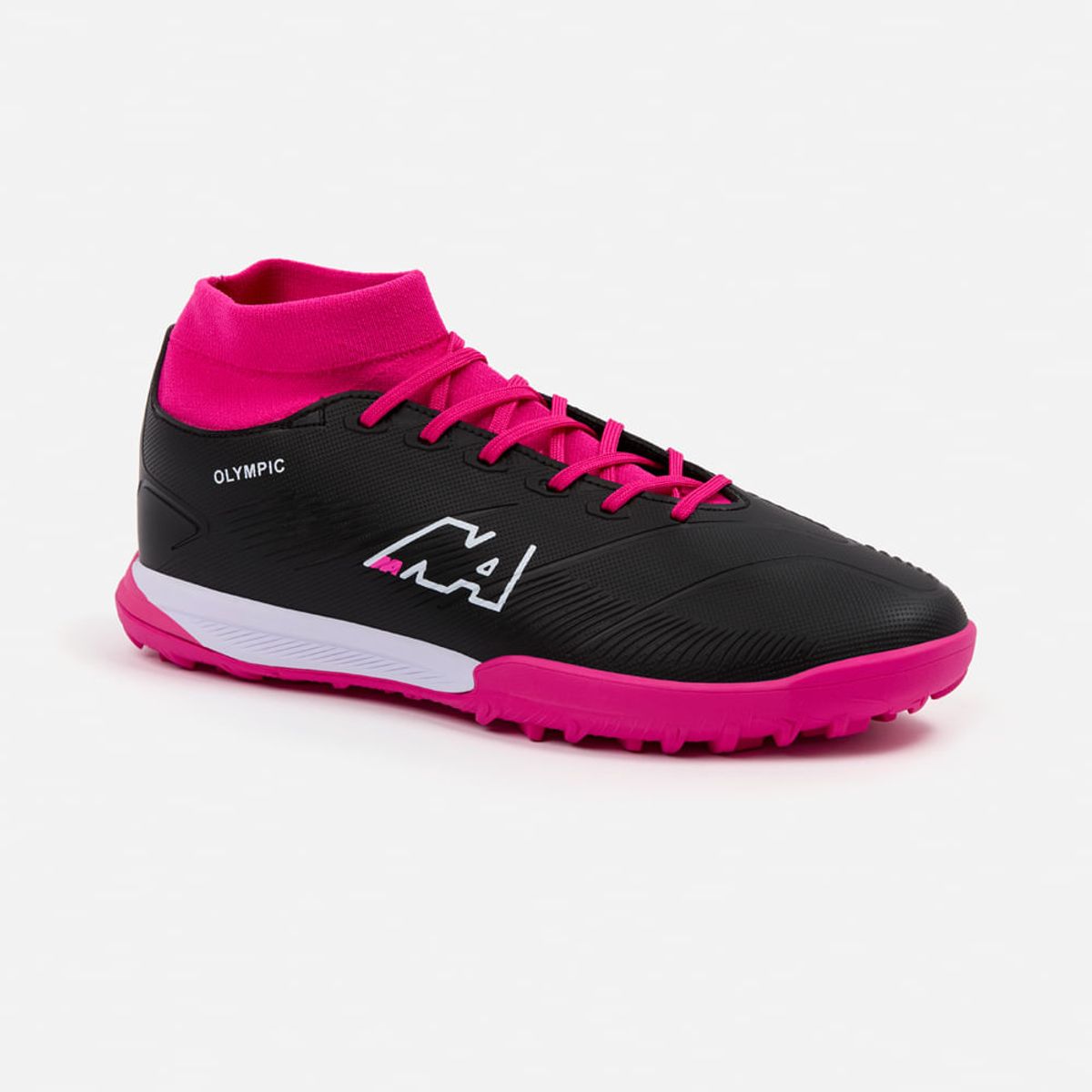 NEW ATHLETIC - Zapatillas New Athletic Football Olympic118 Negro Con Fucsia Hombre
