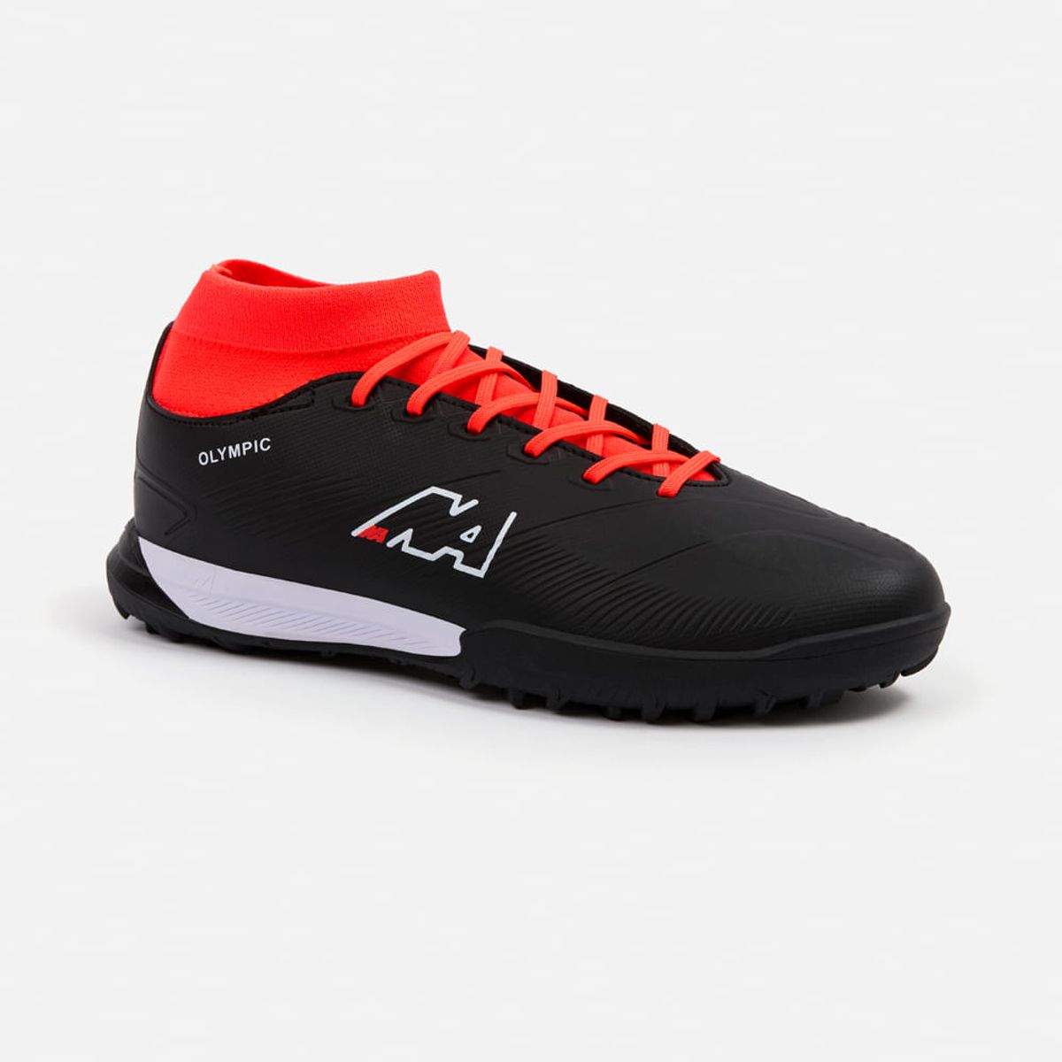 NEW ATHLETIC - Zapatillas New Athletic Football Olympic118 Negro Con Naranja Hombre