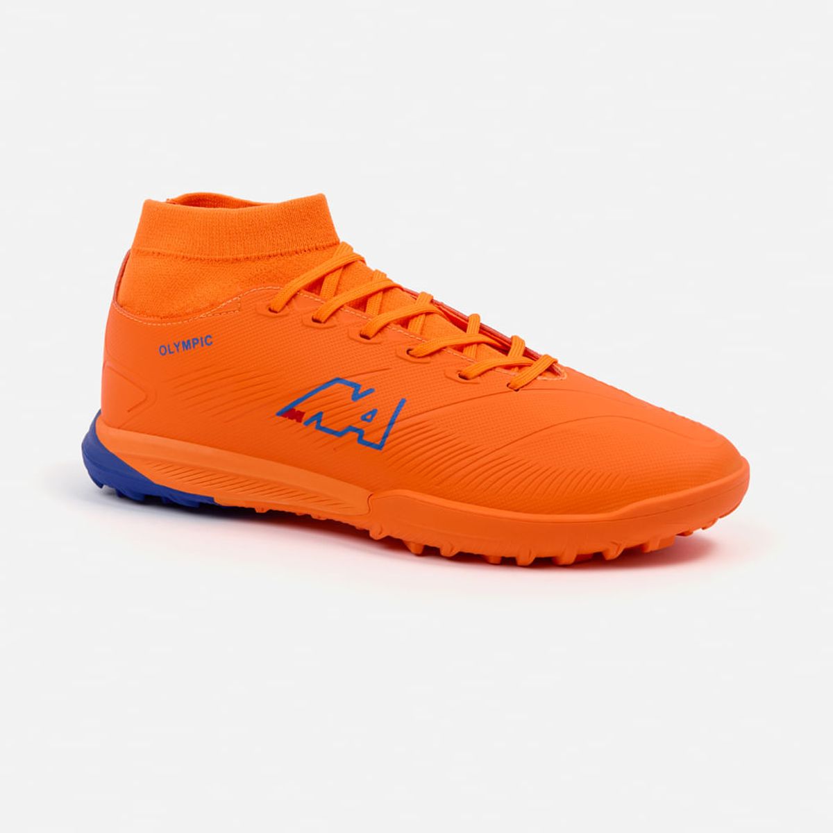 NEW ATHLETIC - Zapatillas New Athletic Football Olympic118 Naranja Con Azul Hombre