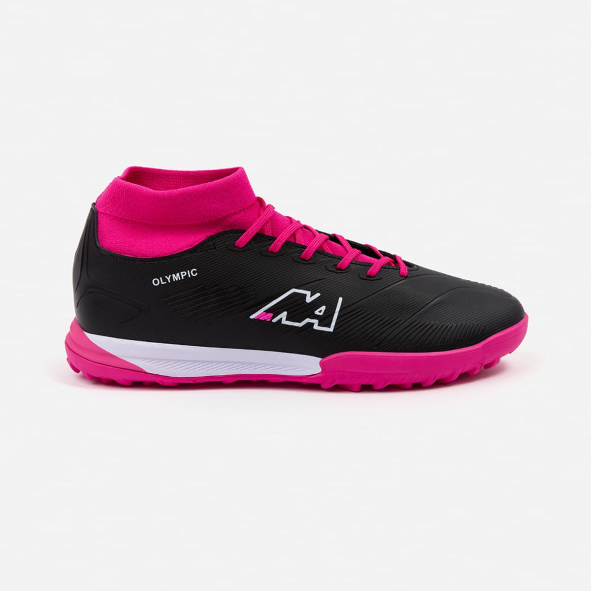 NEW ATHLETIC - Zapatillas New Athletic Football Olympic118 Negro Con Fucsia Juvenil