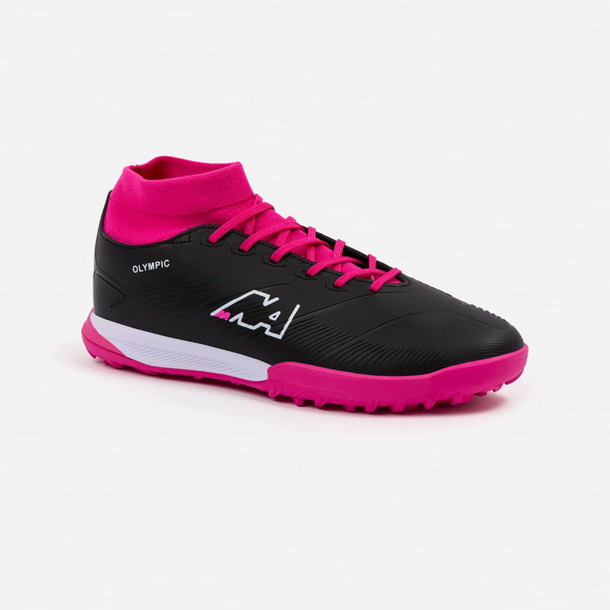 NEW ATHLETIC - Zapatillas New Athletic Football Olympic118 Negro Con Fucsia Juvenil