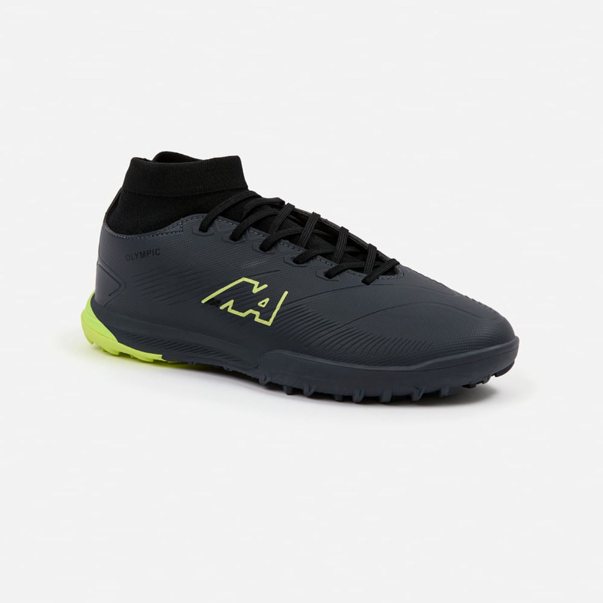 NEW ATHLETIC - Zapatillas New Athletic Football Olympic118 Plomo Con Negro Juvenil