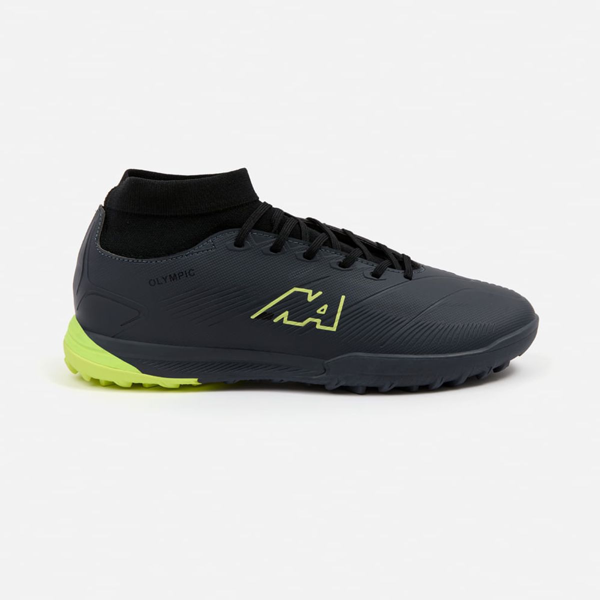 NEW ATHLETIC - Zapatillas New Athletic Football Olympic118 Plomo Con Negro Juvenil