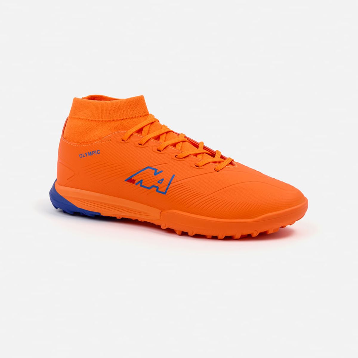 NEW ATHLETIC - Zapatillas New Athletic Football Olympic118 Naranja Con Azul Juvenil