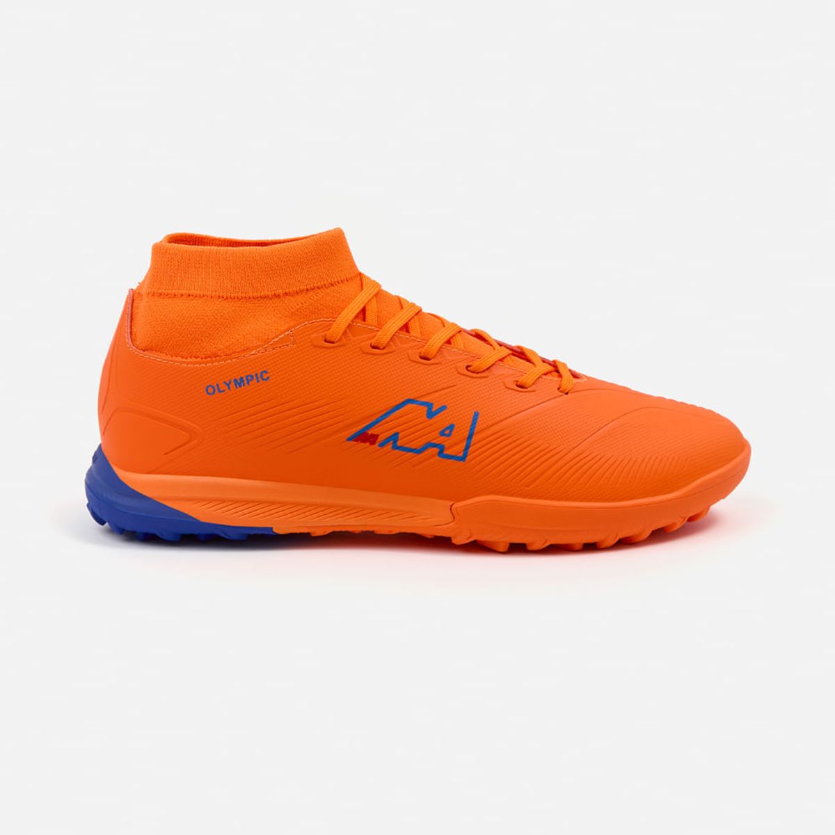 NEW ATHLETIC - Zapatillas New Athletic Football Olympic118 Naranja Con Azul Juvenil