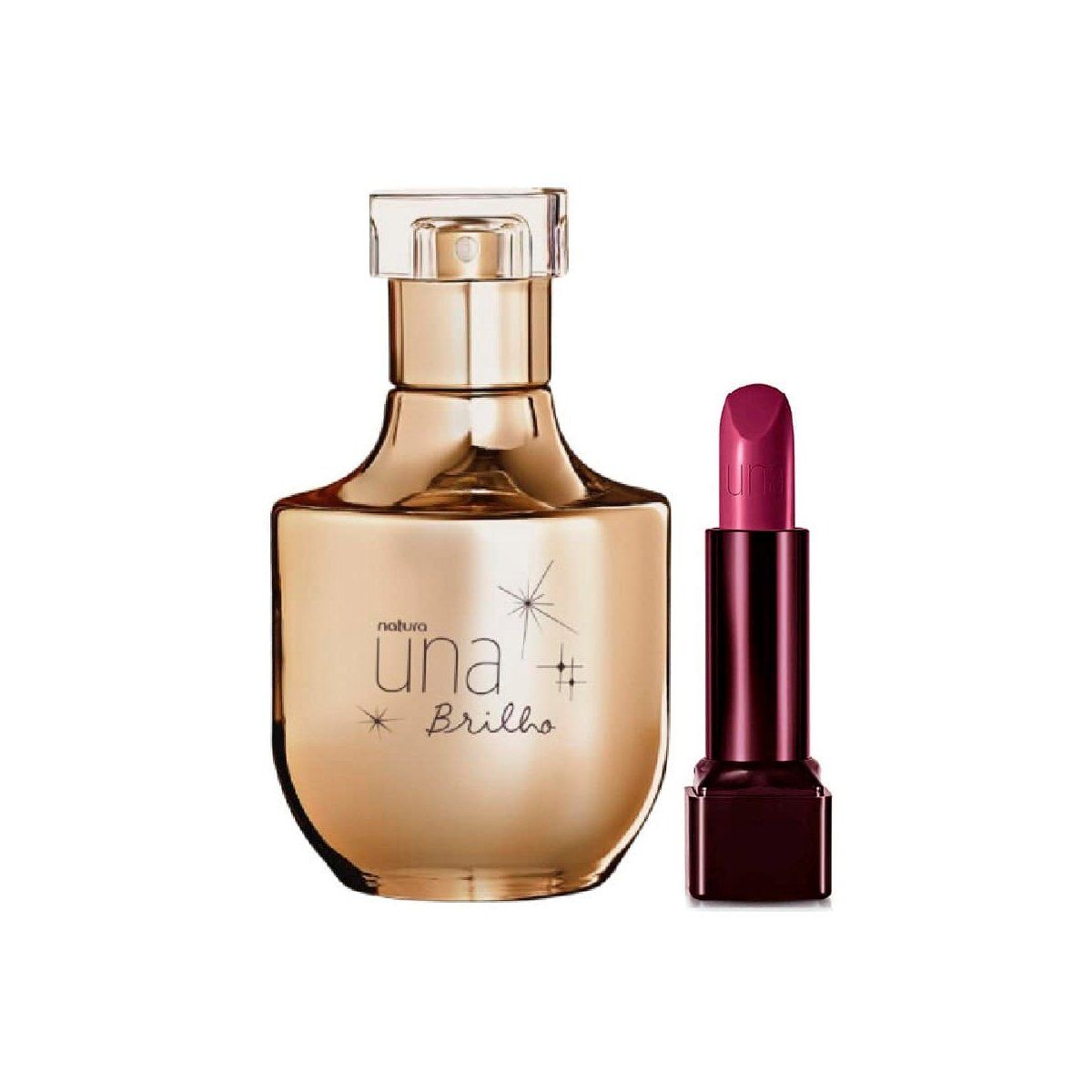 NATURA - UNA Brillo Perfume de Mujer con Labial UNA N2 Natura