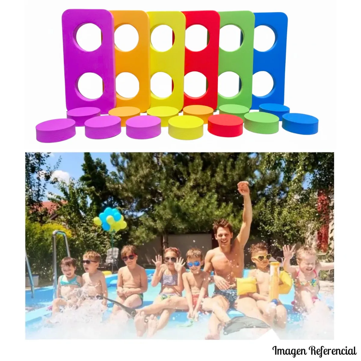 GENERICO - Seguro Para Flotador En Forma De Tallarín