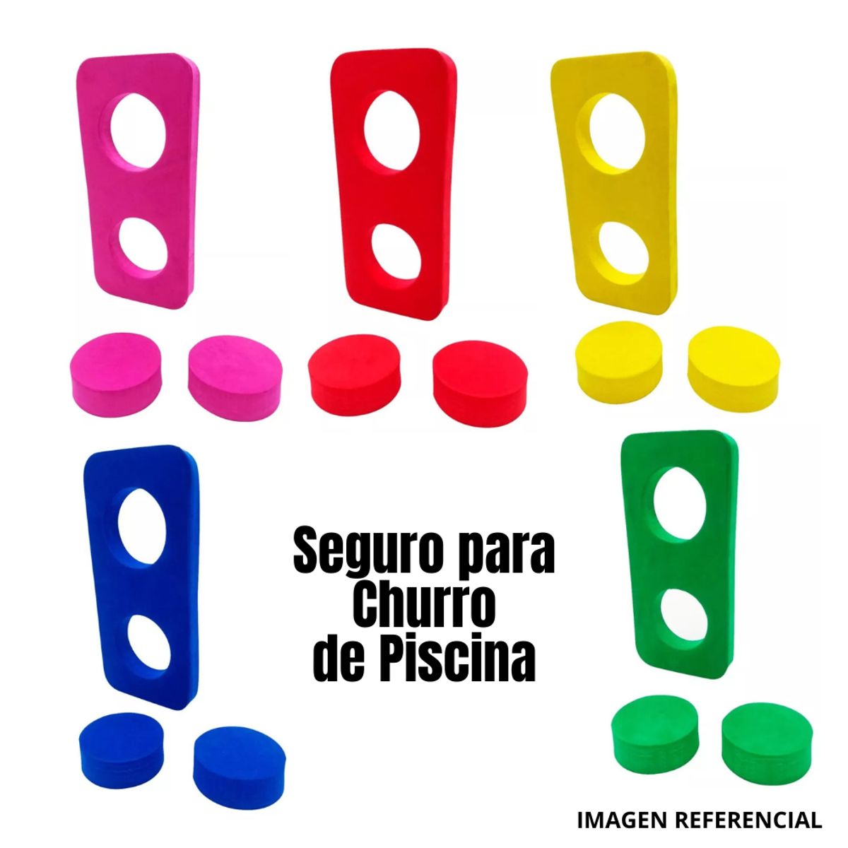 GENERICO - Seguro Para Flotador En Forma De Tallarín