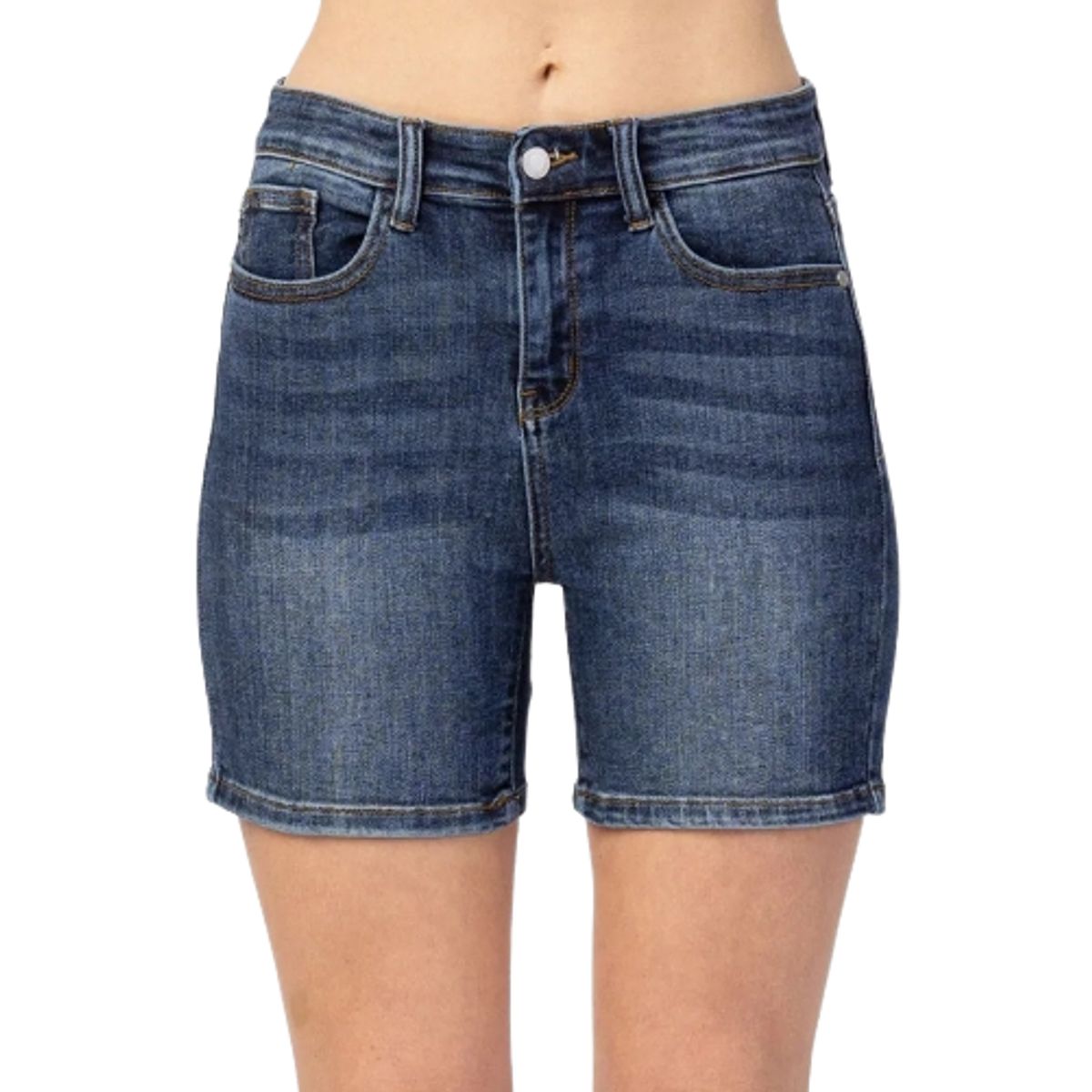 BLWOENS - Pantalones cortos vaqueros para mujeres - Azul