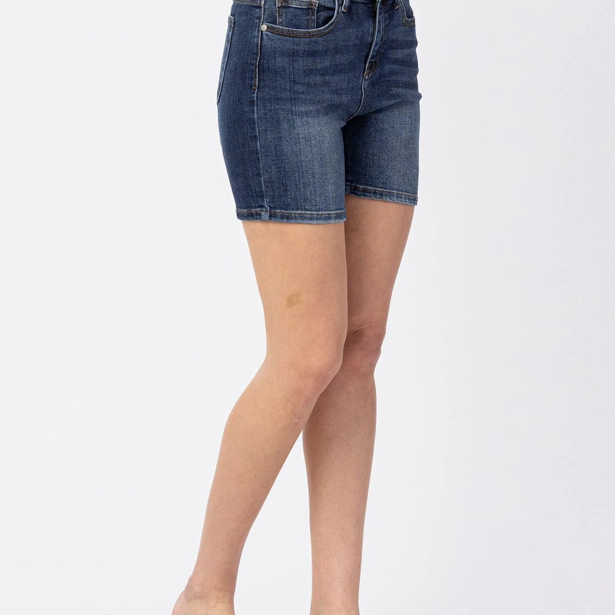 BLWOENS - Pantalones cortos vaqueros para mujeres - Azul