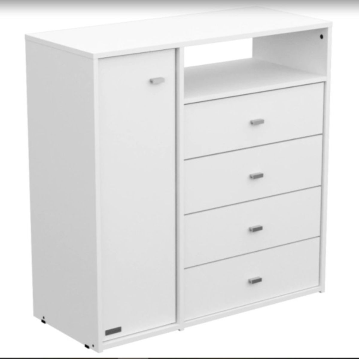 NACION MUEBLES - CÓMODA BLANCA LILI NM