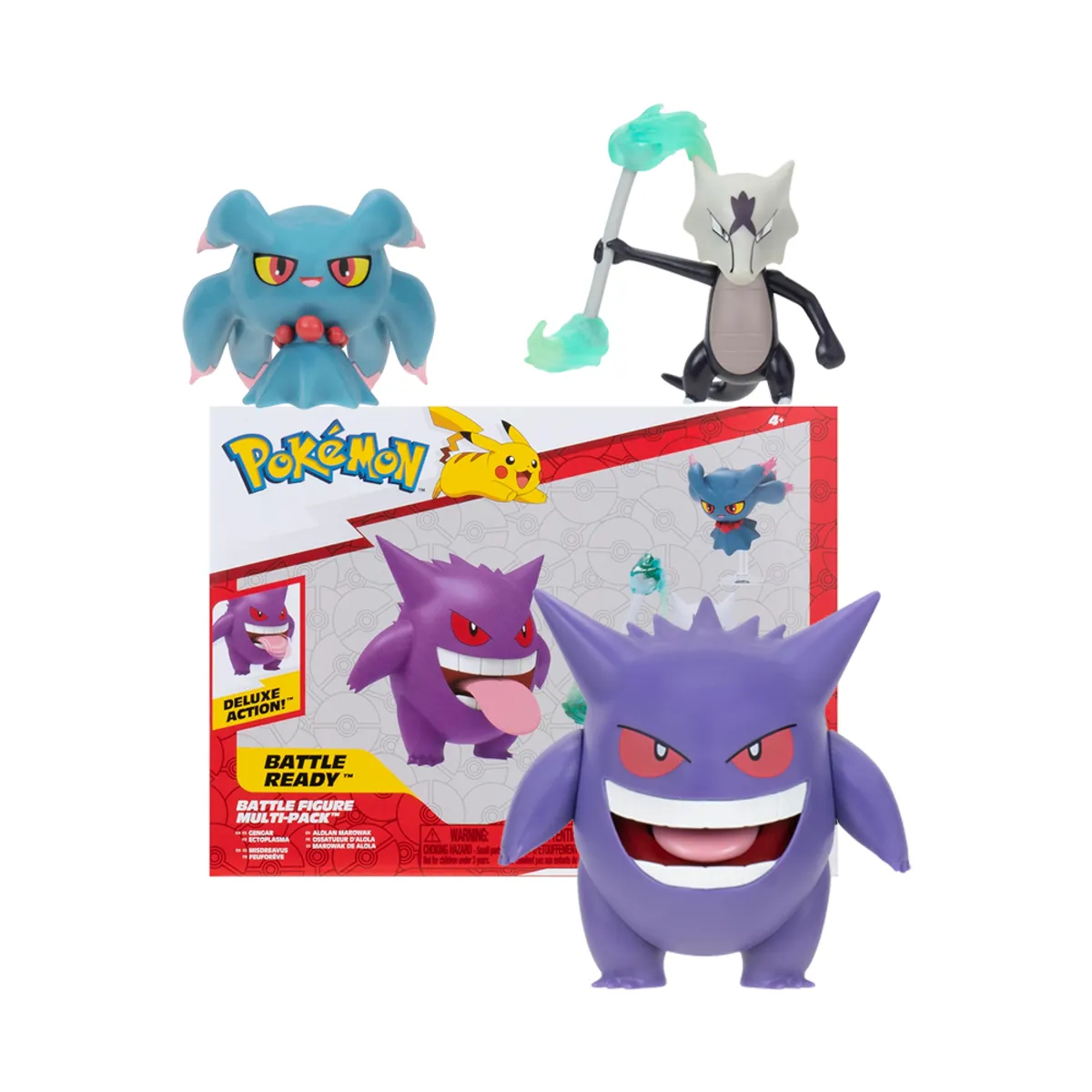 POKEMON - Pokemon Jazwares Gengar Marowak Misdreavus