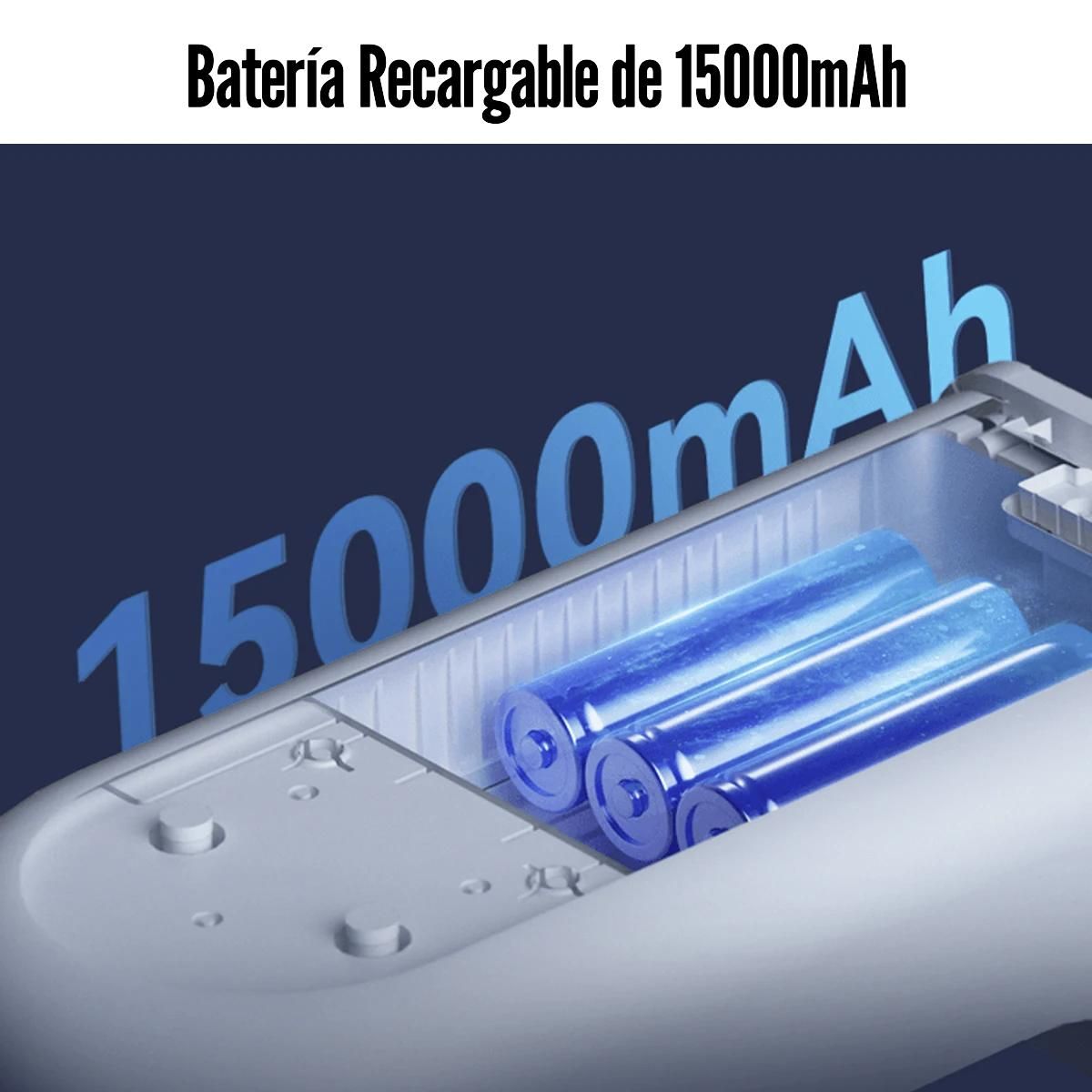 IMOU - IMOU - Cámara WiFi Cell PT 3MP K9EN-3T0WE 2K 15000 MmAh