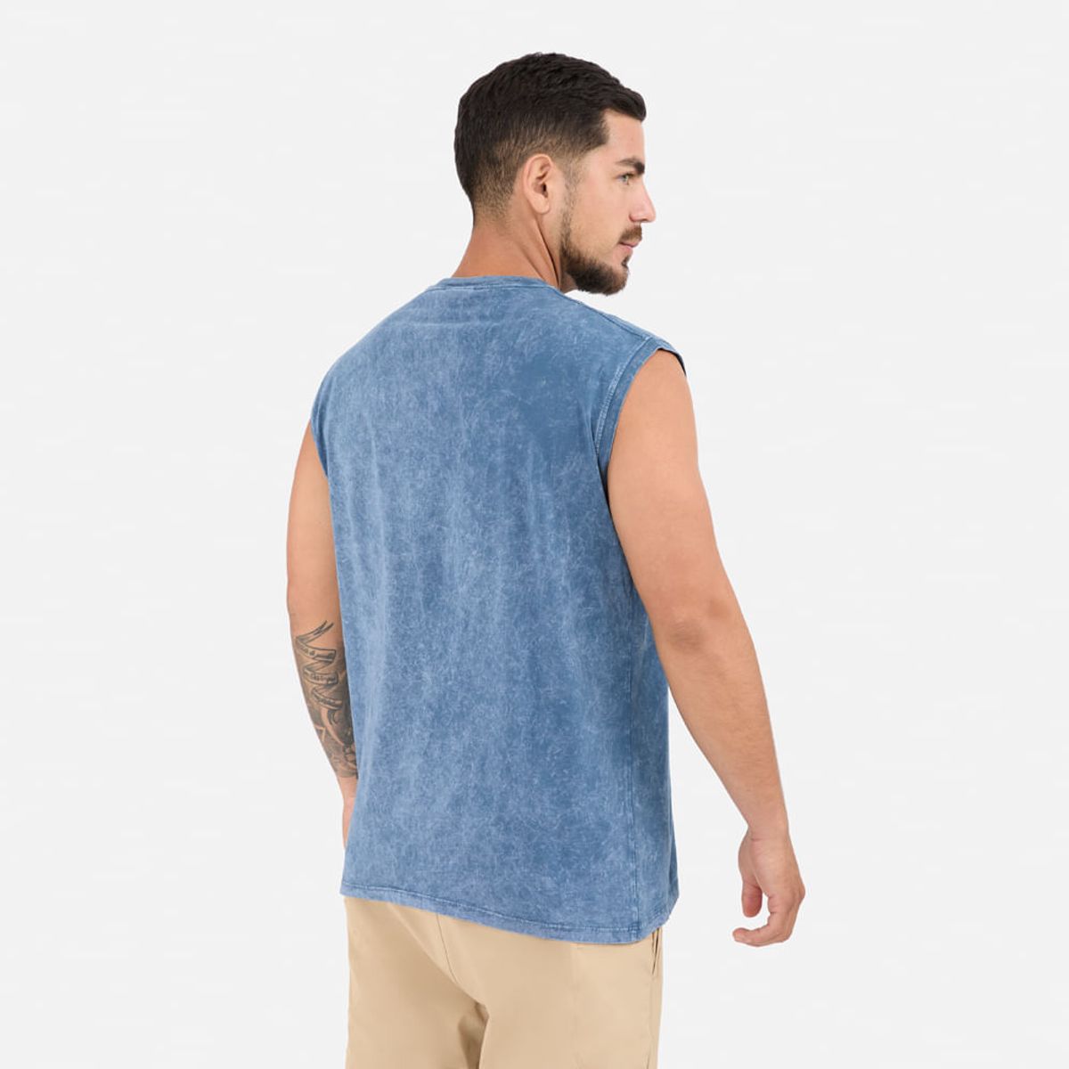 NEW ATHLETIC - Bvd New Athletic Mike Azul Acero Hombre