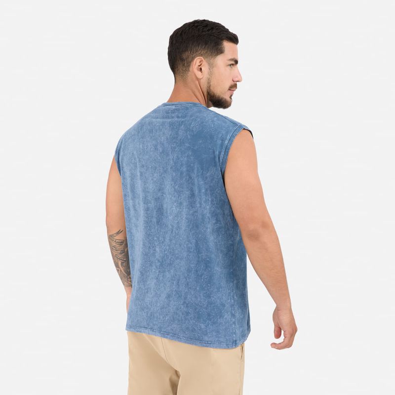 NEW ATHLETIC - Bvd New Athletic Mike Azul Acero Hombre