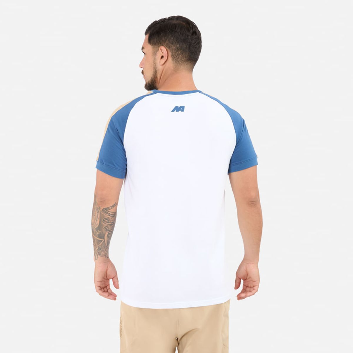 NEW ATHLETIC - Polo Mc New Athletic West Blanco Con Azul Hombre