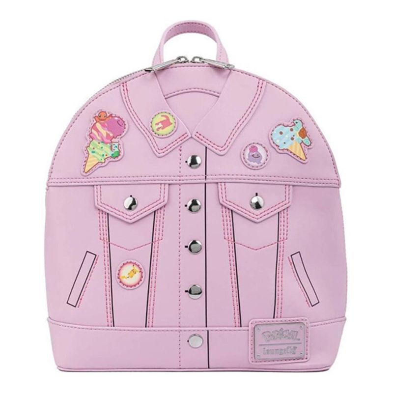 POKEMON - Mochila Loungefly Pokemon Ice Cream Denim Jacket