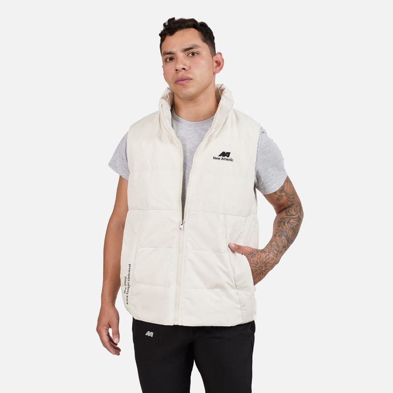 NEW ATHLETIC - Chaleco New Athletic Alteir Blanco Hombre