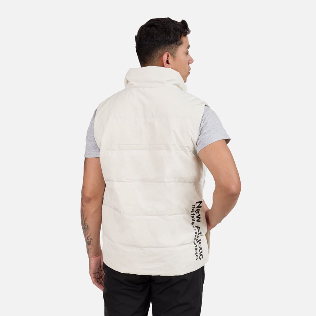 NEW ATHLETIC - Chaleco New Athletic Alteir Blanco Hombre