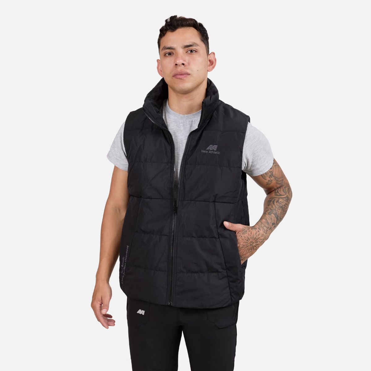 NEW ATHLETIC - Chaleco New Athletic Alteir Negro Hombre