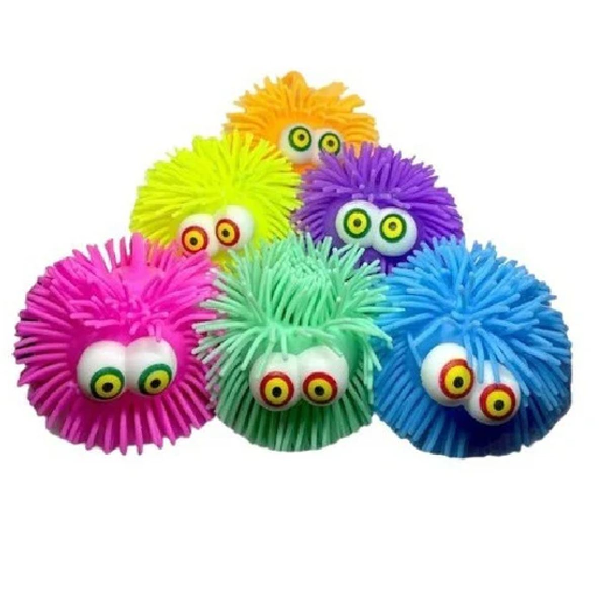 GENERICO - Pack x 2 Squishys erizos con luces