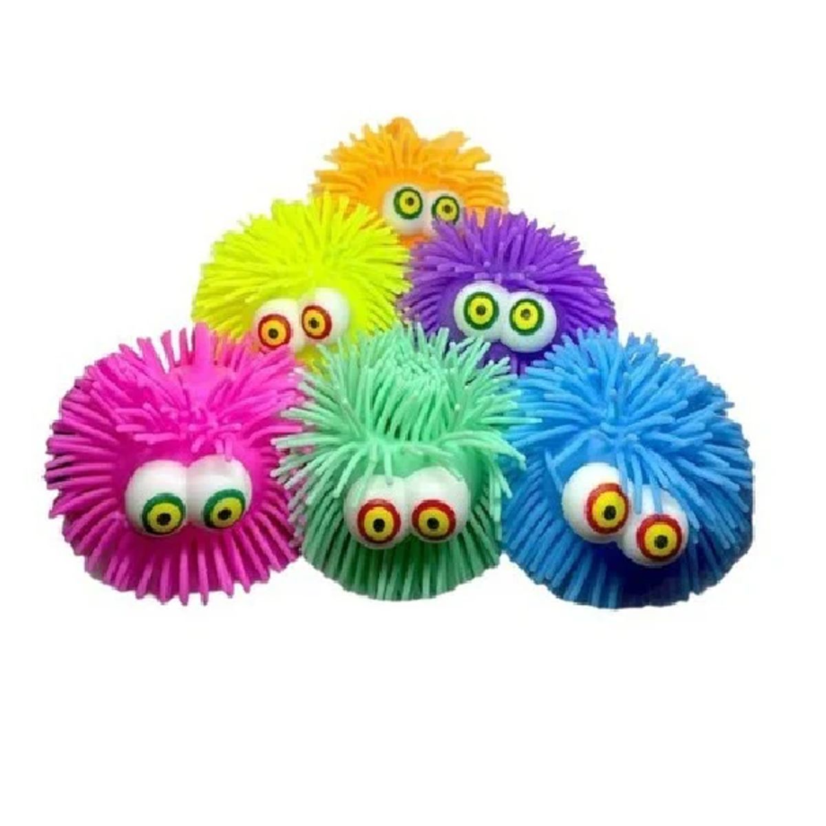 GENERICO - Pack x 2 Squishys erizos con luces