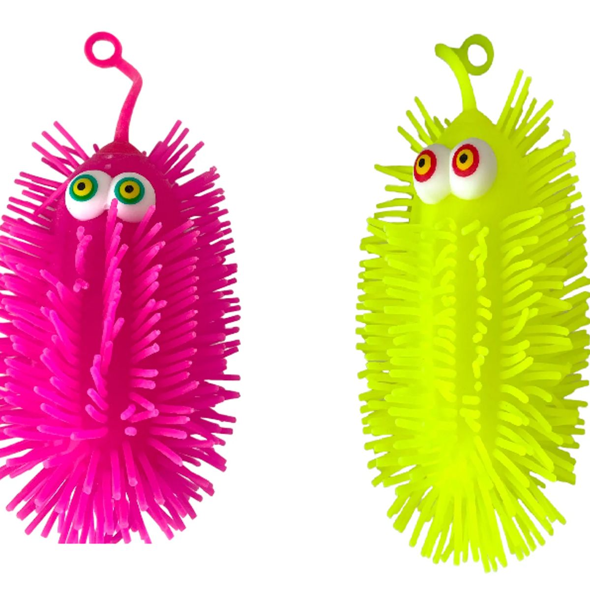 GENERICO - Pack x 2 Squishys erizos con luces Modelo 3