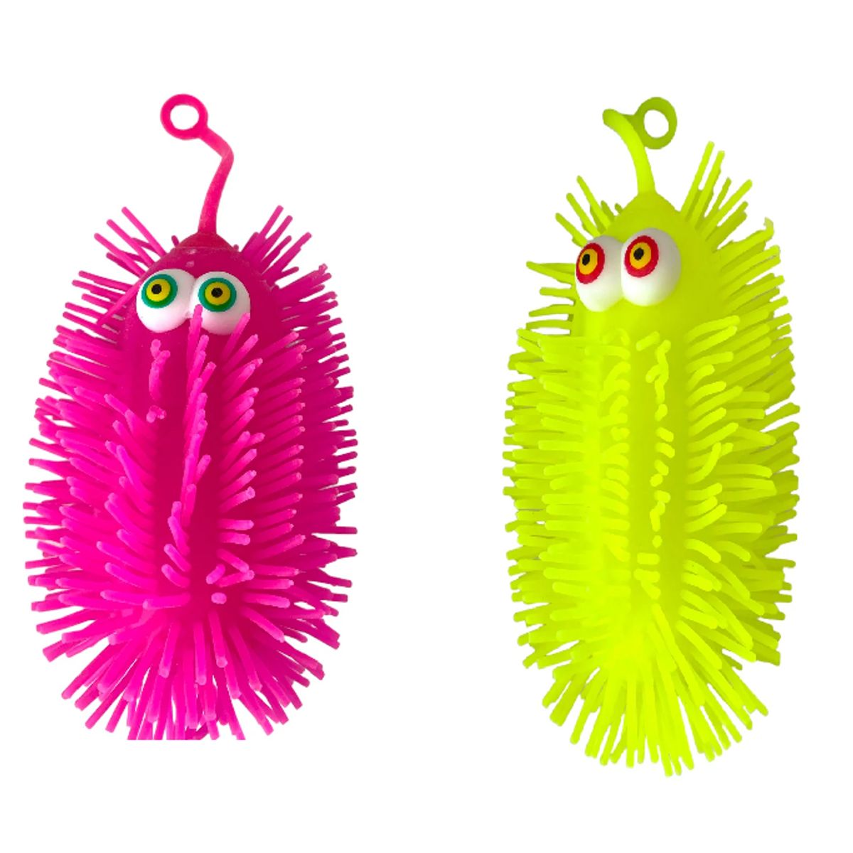 GENERICO - Pack x 2 Squishys erizos con luces Modelo 3