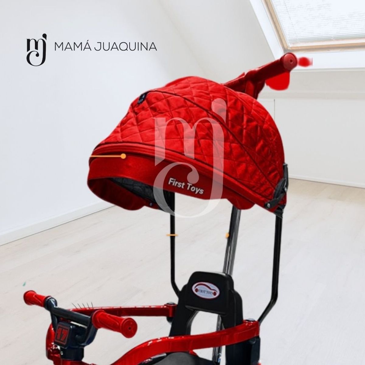 BABY - Correpasillo a Batería «KARTMARIO» con Bluetooth Red