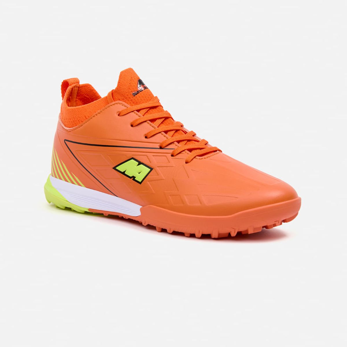 NEW ATHLETIC - Zapatillas New Athletic Football Frex110 Naranja Con Amarillo Juvenil