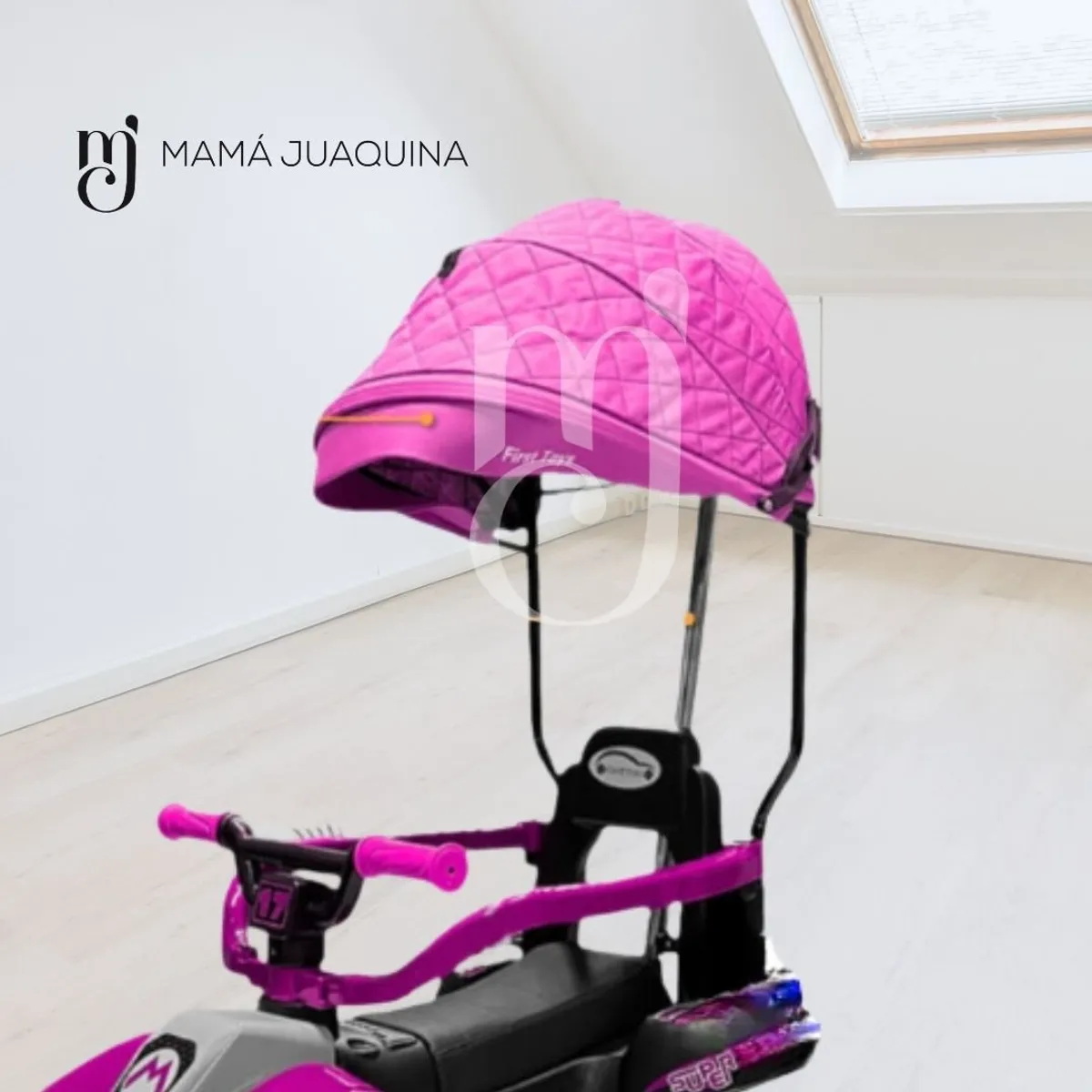 BABY - Correpasillo a Batería «KARTMARIO» con Bluetooth Pink