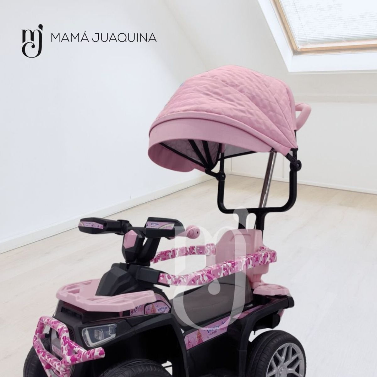 BABY - Correpasillo a Batería «TERRA FORCE» con Bluetooth Pink