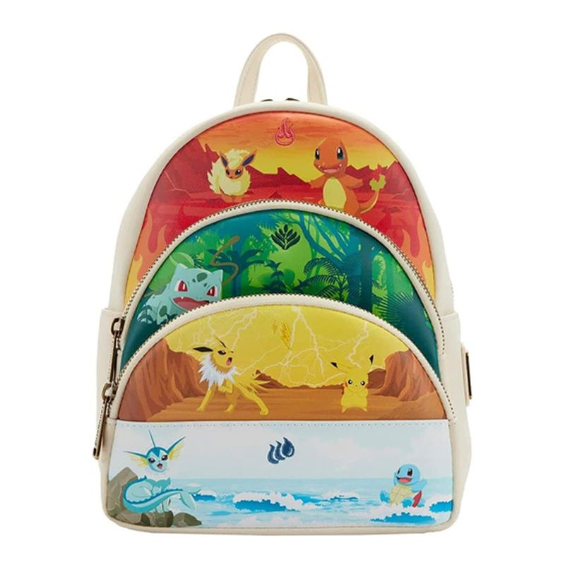 POKEMON - MOCHILA POKEMON LOUNGEFLY INICIALES