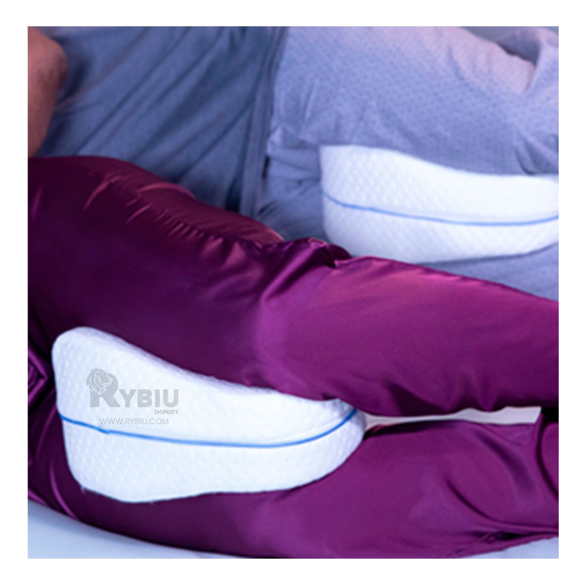 RYBIU IMPORT - Almohadilla de Piernas Cojin Ortopedico Y+Regalo Agendita